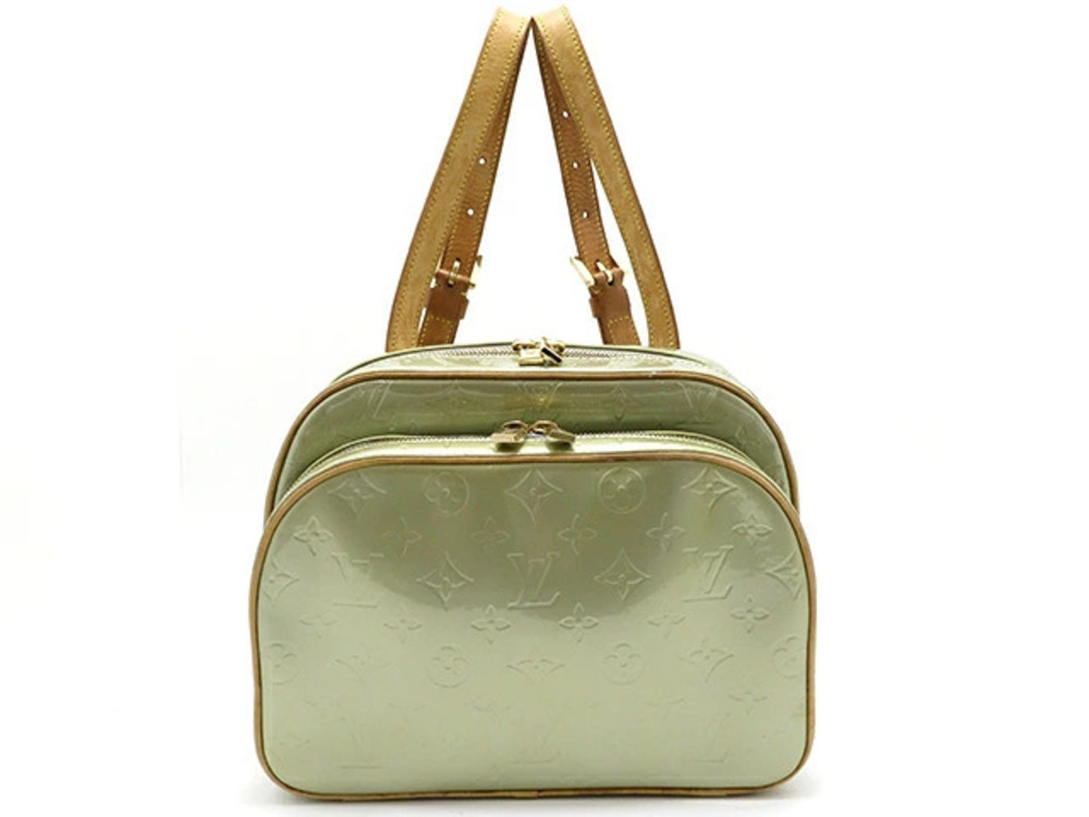 LOUIS VUITTON Murray Backpack Vernis Gris